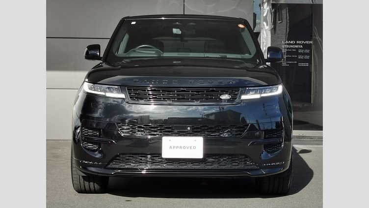 2023 認定中古車 Land Rover Range Rover Sport サントリーニブラック 3.0リッター6気筒300PSターボチャージドディーゼルMHEV（オートマチック） DYNAMIC HSE