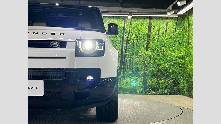 2025 認定中古車 Land Rover Defender 110 Fuji White 4WD XーダイナミックHSE
