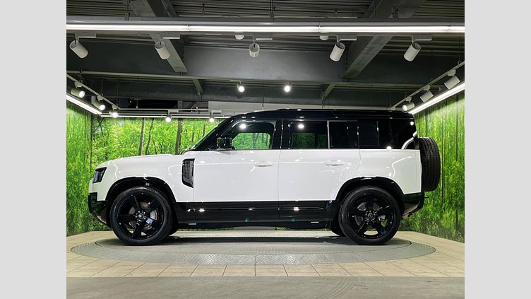 2025 認定中古車 Land Rover Defender 110 Fuji White 4WD XーダイナミックHSE