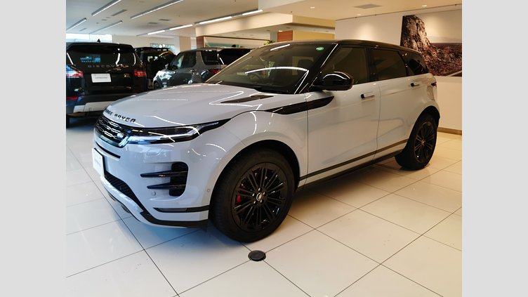 2024 認定中古車 Land Rover Range Rover Evoque アロイオスグレイ P300eプラグインハイブリッド（ガソリン） スタンダードホイールベース DYNAMIC HSE
