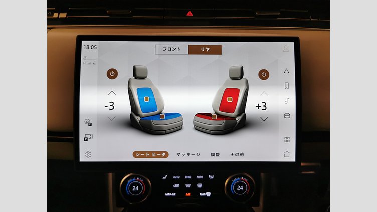 2023 認定中古車 Land Rover Range Rover サントリーニブラック P530 AWD（AT） ロングホイールベース HSE