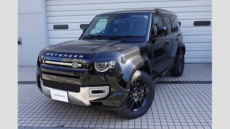 2024 認定中古車 Land Rover Defender 110 サントリーニブラック D350 ディーゼルマイルドハイブリッド S