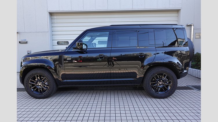 2024 認定中古車 Land Rover Defender 110 サントリーニブラック D350 ディーゼルマイルドハイブリッド S