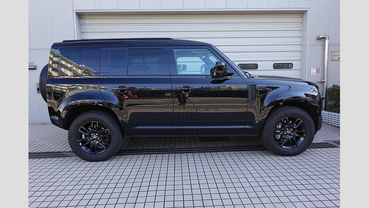 2024 認定中古車 Land Rover Defender 110 サントリーニブラック D350 ディーゼルマイルドハイブリッド S
