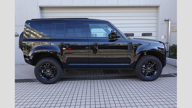 2024 認定中古車 Land Rover Defender 110 サントリーニブラック D350 ディーゼルマイルドハイブリッド S