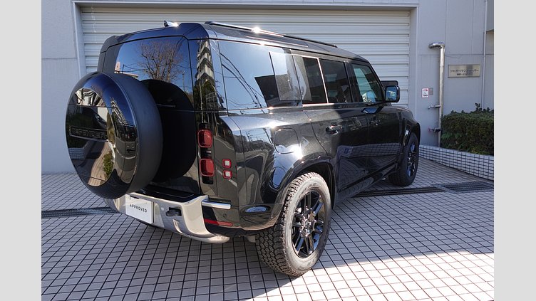 2024 認定中古車 Land Rover Defender 110 サントリーニブラック D350 ディーゼルマイルドハイブリッド S