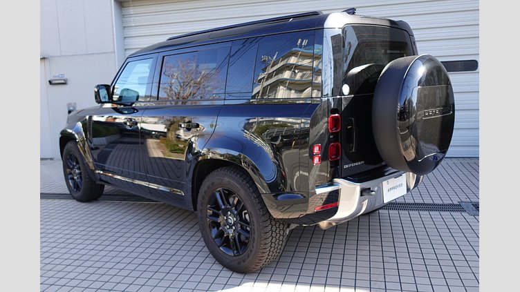 2024 認定中古車 Land Rover Defender 110 サントリーニブラック D350 ディーゼルマイルドハイブリッド S