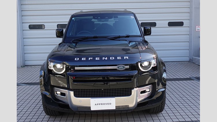 2024 認定中古車 Land Rover Defender 110 サントリーニブラック D350 ディーゼルマイルドハイブリッド S