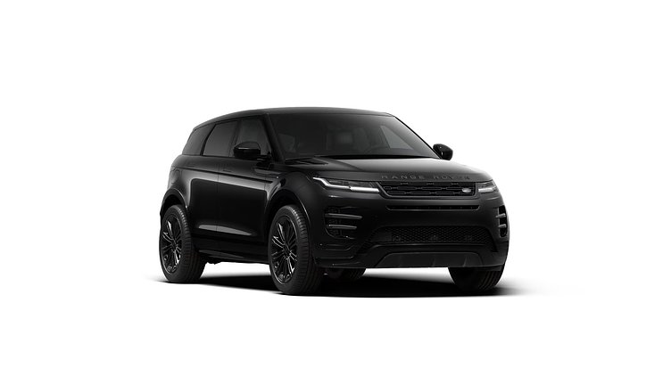 2025 New Land Rover Range Rover Evoque Santorini Black P250 Petrol Mild Hybrid Standard Wheelbase Dynamic SE