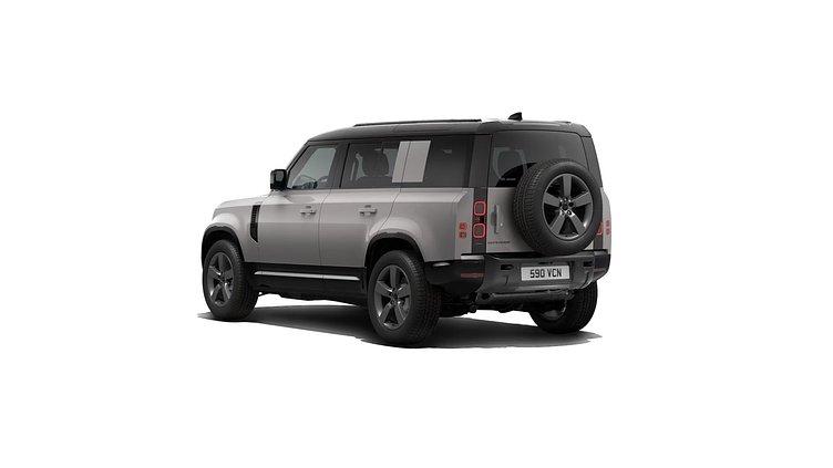 2025 NAUJI AUTOMOBILIAI Land Rover Defender 110 Borasco Grey Petrol Plug-in Electric Hybrid X-Dynamic HSE