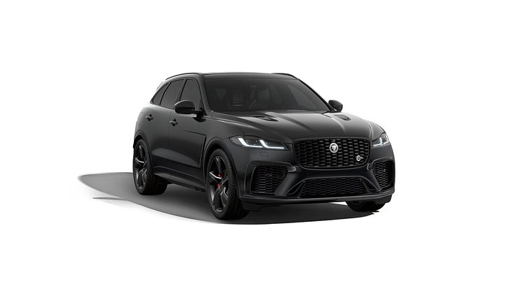 2026 New Jaguar F-Pace Ligurian Black in Satin finish P575 PETROL SVR 575 EDITION
