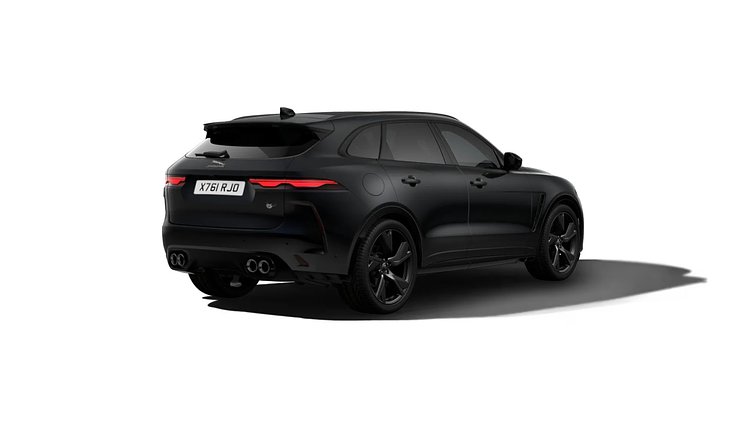 2026 New Jaguar F-Pace Ligurian Black in Satin finish P575 PETROL SVR 575 EDITION