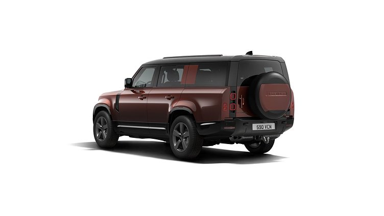 2025 Uus Land Rover Defender 130 Sedona Red D300 Diesel Mild Hybrid X-Dynamic SE