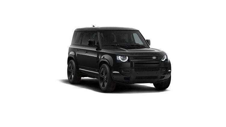2025 New Land Rover Defender 110 Santorini Black P525 Petrol V8