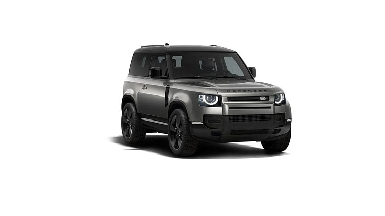 2025 新車 Land Rover Defender 90 シリコンシルバー D350 ディーゼルマイルドハイブリッド X-Dynamic HSE