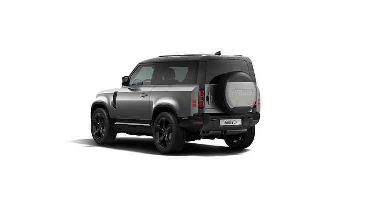2025 新車 Land Rover Defender 90 シリコンシルバー D350 ディーゼルマイルドハイブリッド X-Dynamic HSE