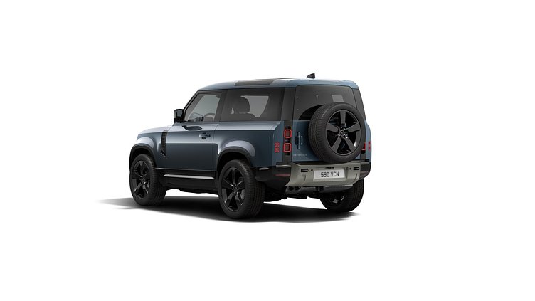 2025 新車 Land Rover Defender 90 タスマンブルー D350 ディーゼルマイルドハイブリッド X-Dynamic HSE