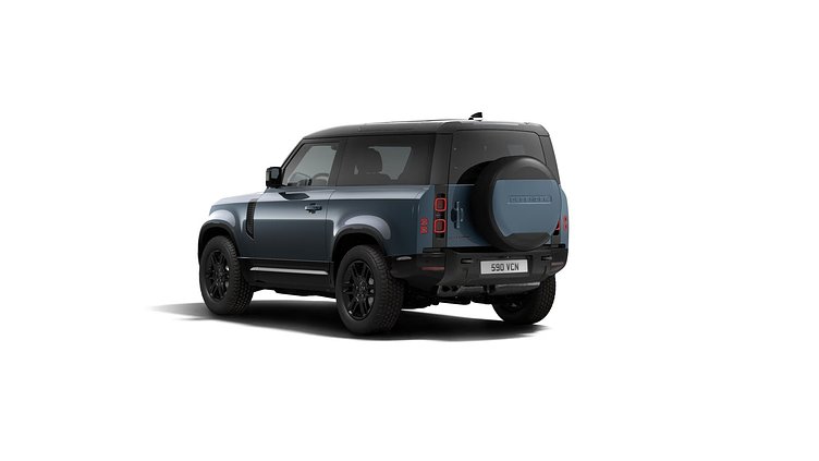 2025 新車 Land Rover Defender 90 タスマンブルー D350 ディーゼルマイルドハイブリッド X-Dynamic HSE