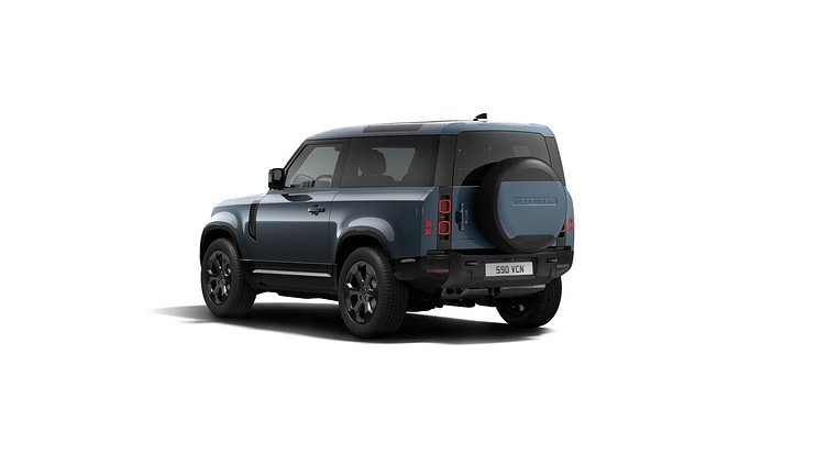 2025 新車 Land Rover Defender 90 タスマンブルー D350 ディーゼルマイルドハイブリッド X-Dynamic HSE