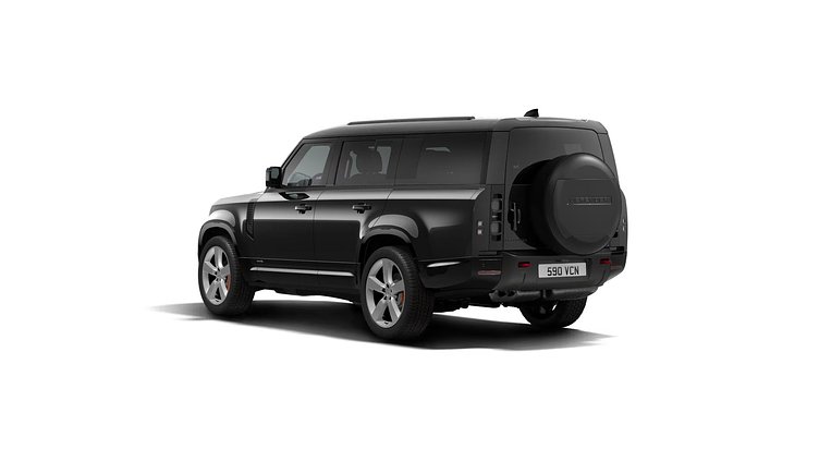 2025 新車 Land Rover Defender 130 サントリーニブラック D350 ディーゼルマイルドハイブリッド X