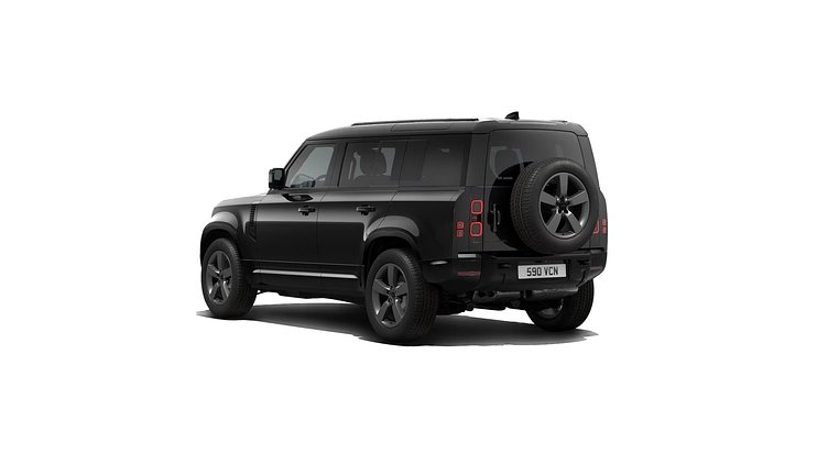 2025 Nowy Land Rover Defender 110 Santorini Black D350 X-Dynamic HSE
