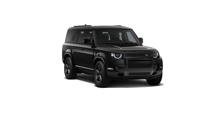 2025 Mới Land Rover Defender 130 Đen Santorini Black P400 X-Dynamic SE