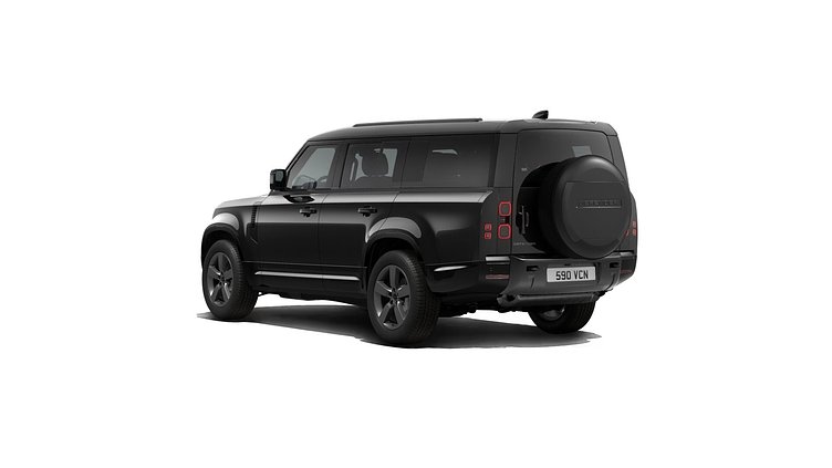 2025 Mới Land Rover Defender 130 Đen Santorini Black P400 X-Dynamic SE