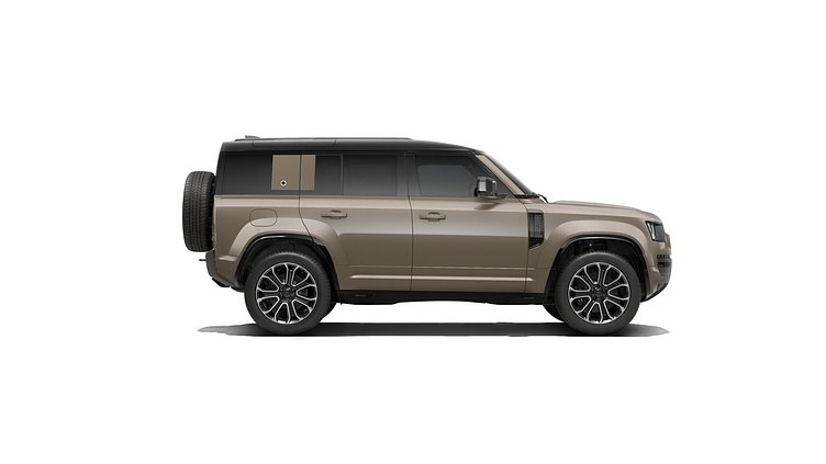2025 Nova vozila Land Rover Defender 110 Petra bronzana P635 benzinski blagi hibrid OCTA