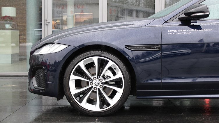2023 Używany Jaguar XF Portofino Blue - lakier metalik 2.0D I4 204 KM  R-Dynamic HSE