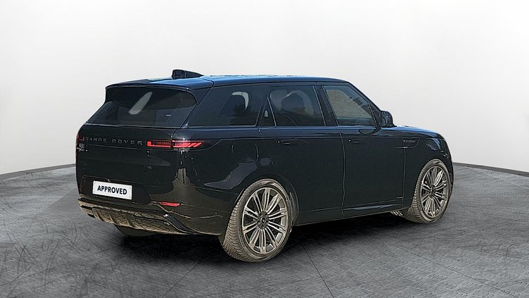 2023 Approved Land Rover Range Rover Sport Czarny Santorini Black 3.0-LITROWY 6-CYLINDROWY 350KM TURBODOŁADOWANY DIESEL MHEV AUTOBIOGRAPHY