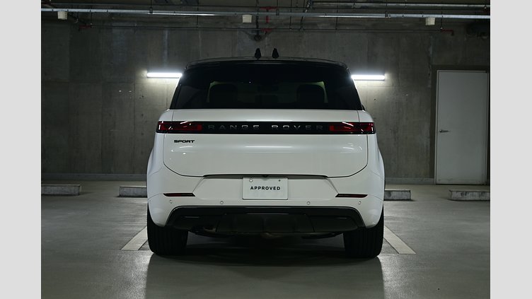 2024 認定中古車 Land Rover Range Rover Sport オストゥーニパールホワイト D300マイルドハイブリッド スタンダードホイールベース Dynamic SE
