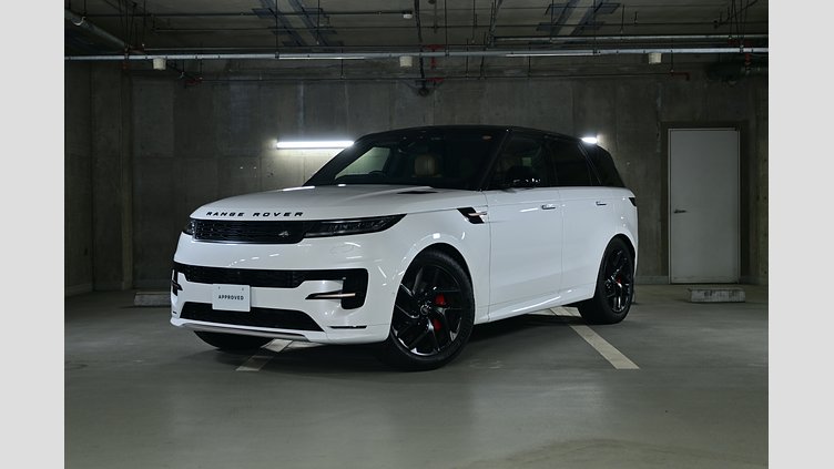 2024 認定中古車 Land Rover Range Rover Sport オストゥーニパールホワイト D300マイルドハイブリッド スタンダードホイールベース Dynamic SE