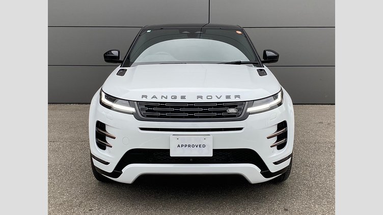 2024 認定中古車 Land Rover Range Rover Evoque フジホワイト P300eプラグインハイブリッド（ガソリン） スタンダードホイールベース DYNAMIC HSE