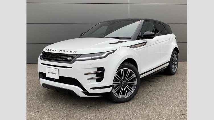 2024 認定中古車 Land Rover Range Rover Evoque フジホワイト P300eプラグインハイブリッド（ガソリン） スタンダードホイールベース DYNAMIC HSE