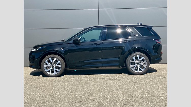 2025 認定中古車 Land Rover Discovery Sport サントリーニブラック プラグインハイブリッド（ガソリン） 標準ホイール Dynamic HSE