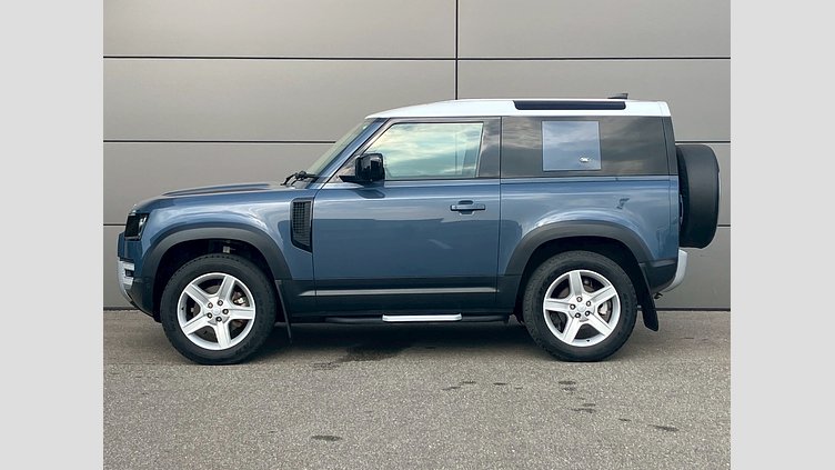 2021 認定中古車 Land Rover Defender 90 タスマンブルー P300 AWD（AT） SE
