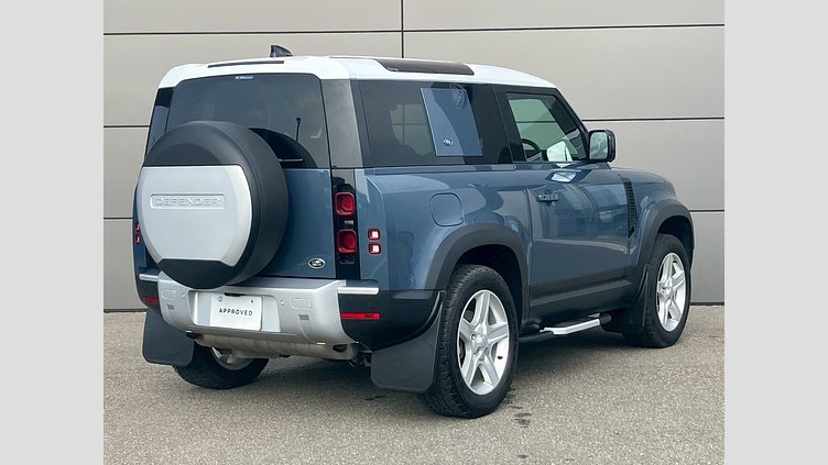 2021 認定中古車 Land Rover Defender 90 タスマンブルー P300 AWD（AT） SE