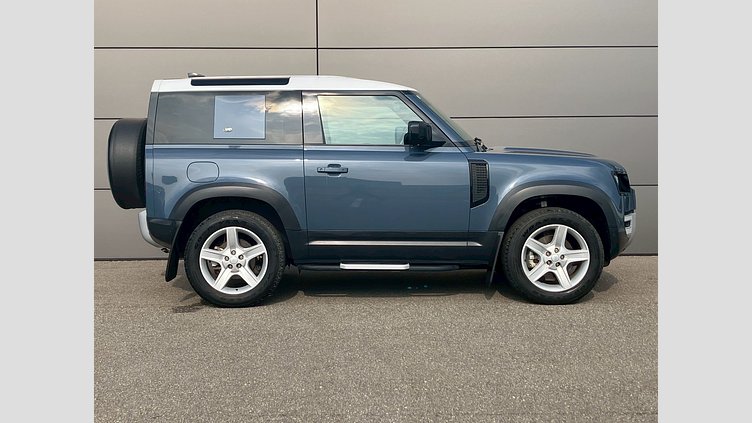 2021 認定中古車 Land Rover Defender 90 タスマンブルー P300 AWD（AT） SE
