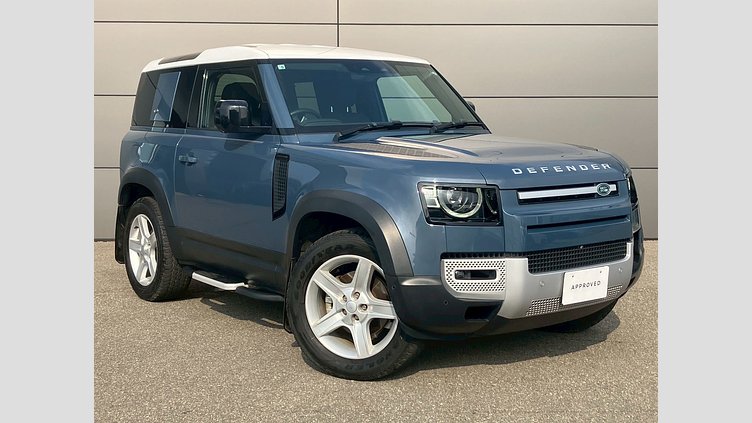 2021 認定中古車 Land Rover Defender 90 タスマンブルー P300 AWD（AT） SE