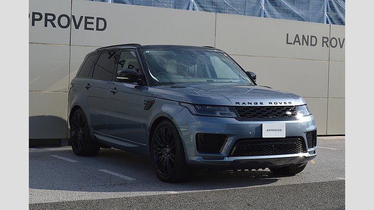 2021 認定中古車 Land Rover Range Rover Sport バイロンブルー INGENIUM 3.0L 6気筒ディーゼル MHEV 300PS HSE DYNAMIC