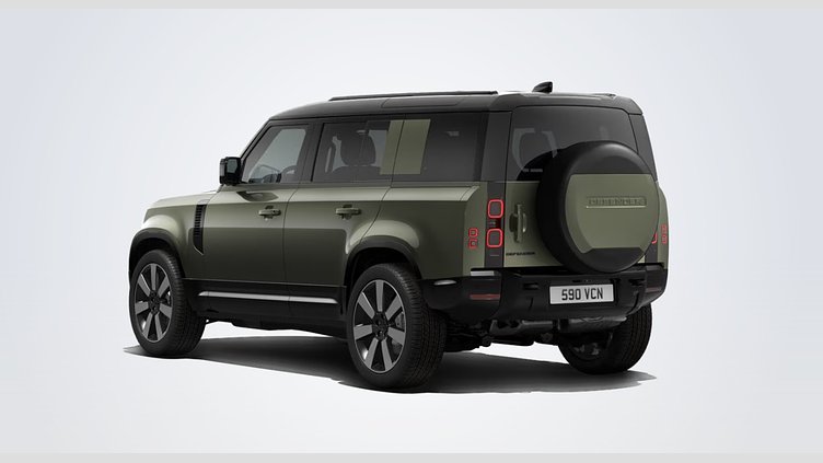 2025 Nou Land Rover Defender 110 Woolstone Green 3.0D I6 350CP AWD Auto MHEV X-Dynamic HSE