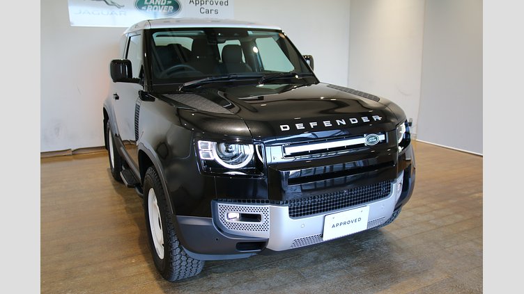2023 認定中古車 Land Rover Defender 90 Santorini Black 2.0 litre i4P Petrol Standard P300
