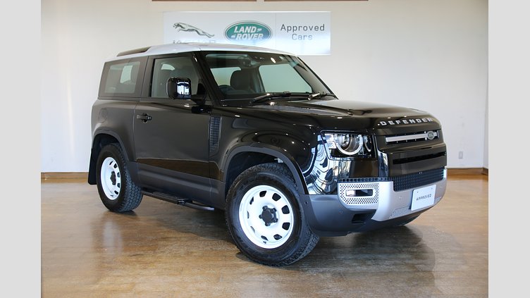 2023 認定中古車 Land Rover Defender 90 Santorini Black 2.0 litre i4P Petrol Standard P300