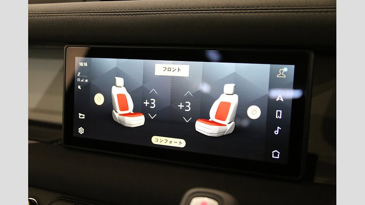 2023 認定中古車 Land Rover Defender 90 Santorini Black 2.0 litre i4P Petrol Standard P300