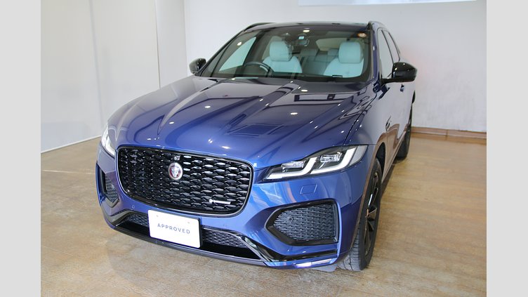 2023 認定中古車 Jaguar F-Pace ブルーファイアブルー P250 AWD（オートマチック） R-DYNAMIC BLACK CURATED FOR JAPAN
