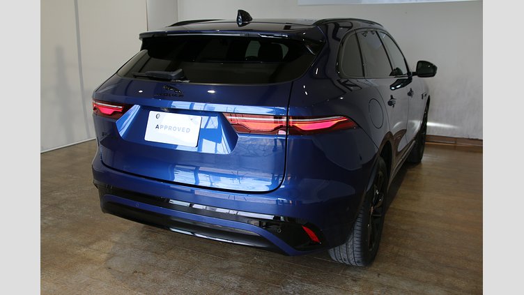 2023 認定中古車 Jaguar F-Pace ブルーファイアブルー P250 AWD（オートマチック） R-DYNAMIC BLACK CURATED FOR JAPAN