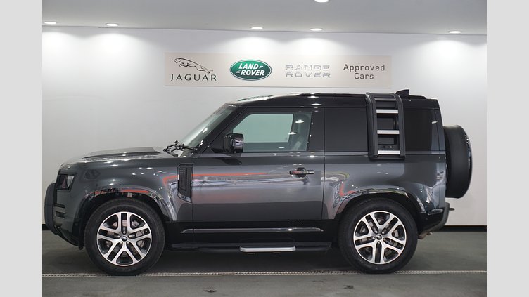 2023 認定中古車 Land Rover Defender 90 カルパチアングレイ D300 AWD（AT） X-DYNAMIC HSE