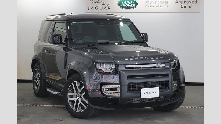 2023 認定中古車 Land Rover Defender 90 カルパチアングレイ D300 AWD（AT） X-DYNAMIC HSE