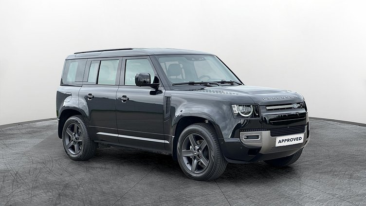 2024 Approved Land Rover Defender 110 Santorini Black Дизель D200 MHEV X-Dynamic SE