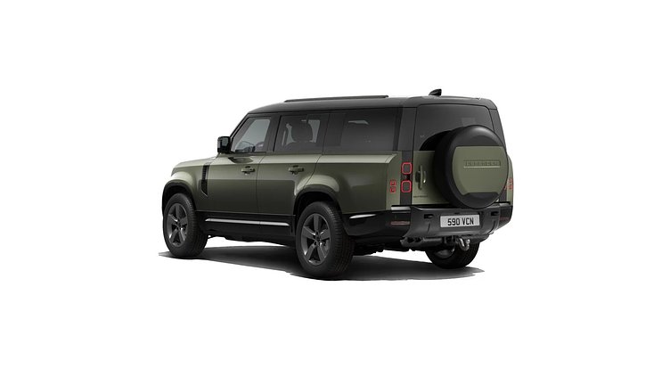 2025 Ny Land Rover Defender 130 Woolstone Green D350 Diesel Mild Hybrid X-Dynamic SE